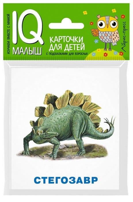 Умный малыш. Динозавры. Набор карточек для детей. - купить в магазине Кассандра, фото, 9785811265121, 