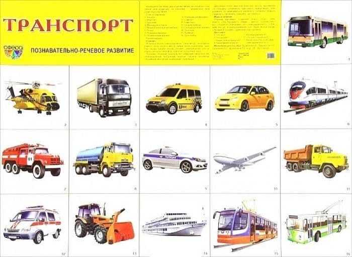Демонстрационный плакат А2. Транспорт - купить в магазине Кассандра, фото, 9785994905043, 