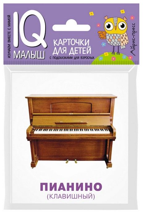 Умный малыш. Музыкальные инструменты. Набор карточек для детей. - купить в магазине Кассандра, фото, 9785811265084, 