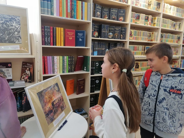 Открытие выставки работ художника Льва Тырина