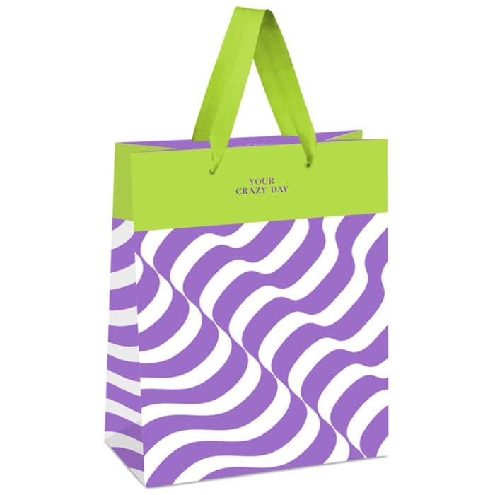 Пакет подарочный 18*23*10см MESHU "lavender Color Illusion", отд. фольгой, матовая ламинация - купить в магазине Кассандра, фото, 4680211437565, 