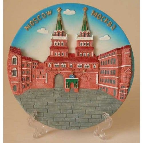 Тарелочка декор. "Воскресенские ворота" 17582 - купить в магазине Кассандра, фото, 4606008097545, 