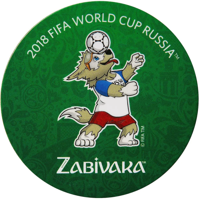 Магнит виниловый Забивака "Фристайл!" FIFA 2018 - купить в магазине Кассандра, фото, 4602010573633, 