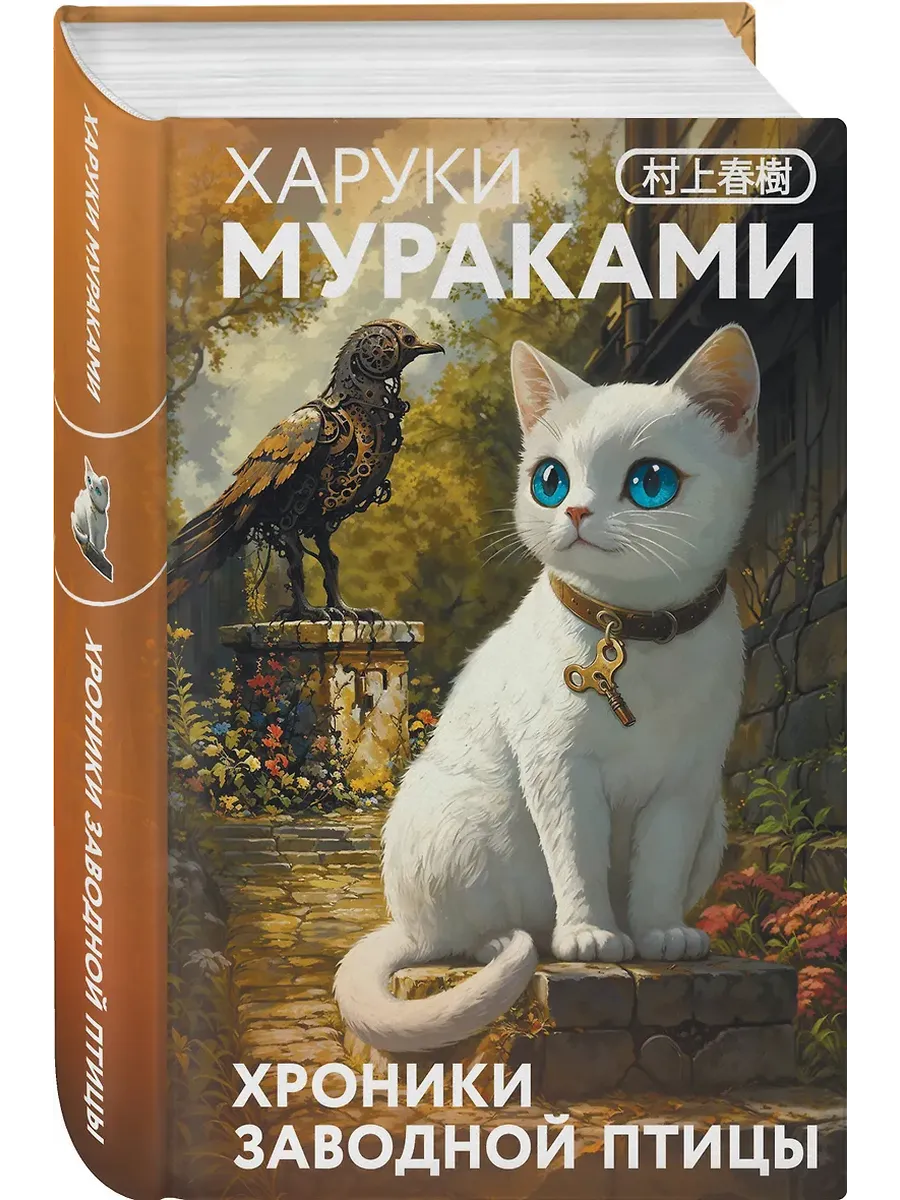 Хроники Заводной птицы (закладка с Котом внутри) - купить в магазине Кассандра, фото, 9785042160592, 