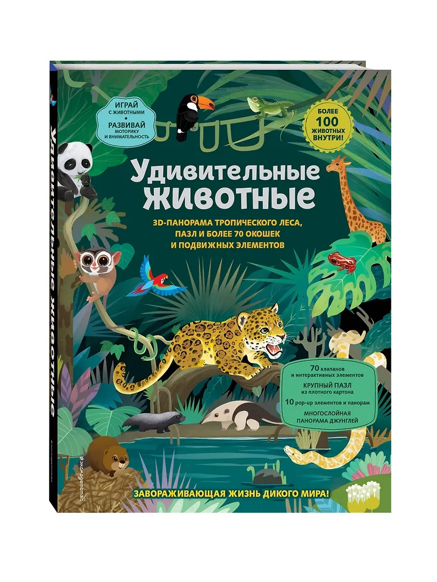 Удивительные животные - купить в магазине Кассандра, фото, 9785042003929, 