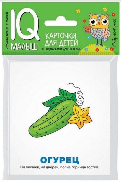 Умный малыш. Загадки. Набор карточек для детей. - купить в магазине Кассандра, фото, 9785811271207, 